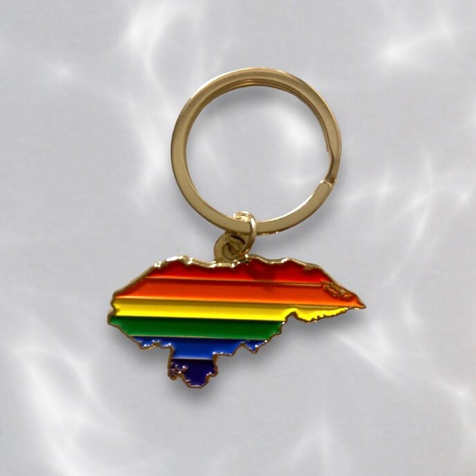 Honduran Pride Keychain