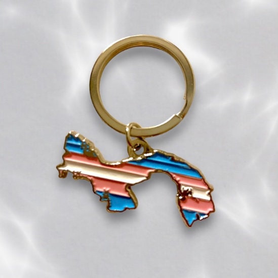 Panamanian Trans Keychain