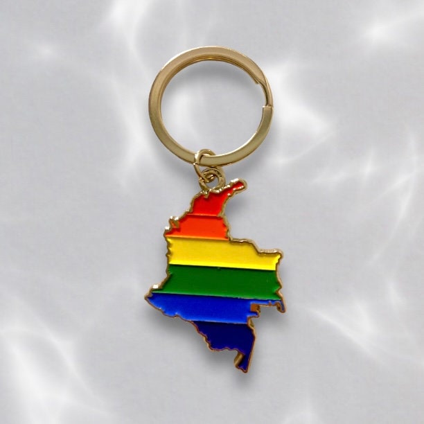 Colombian Pride Keychain