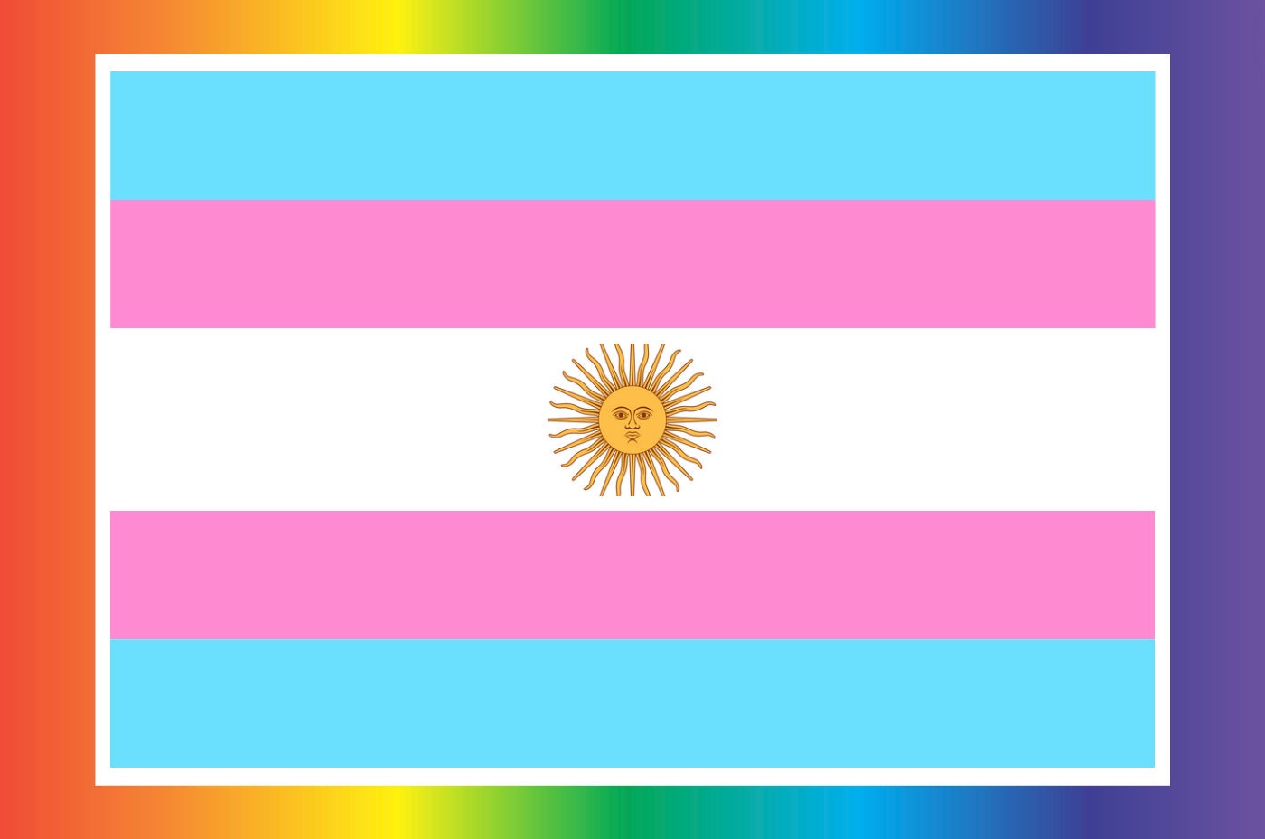 Argentina Trans Flag