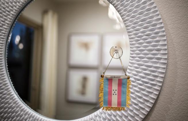 Honduran Hanging Trans Flag