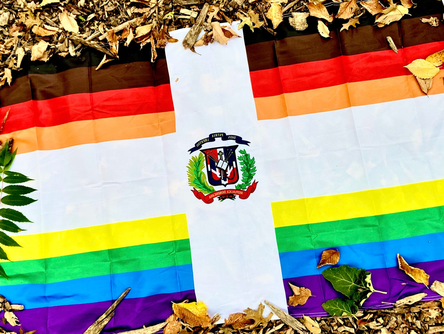Dominican Rep. Pride Flag