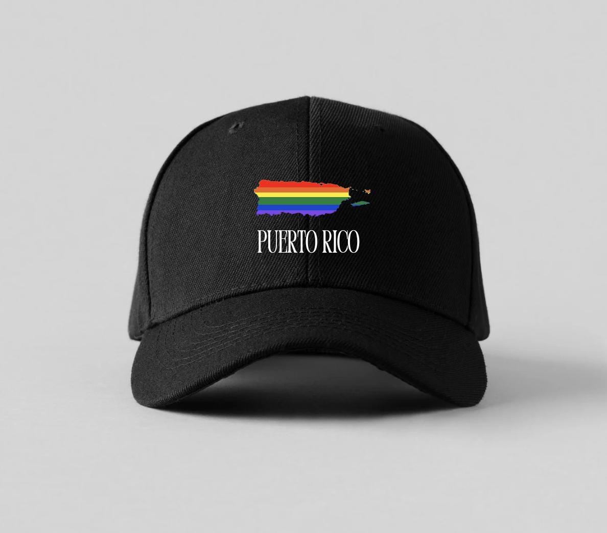 Latinx Pride Puerto Rico Baseball Caps