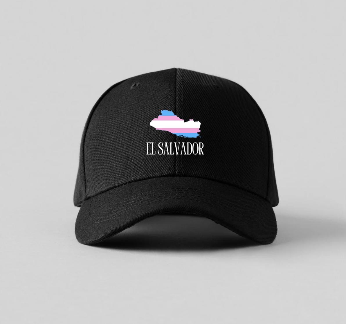 Latinx Trans El Salvador Baseball Caps